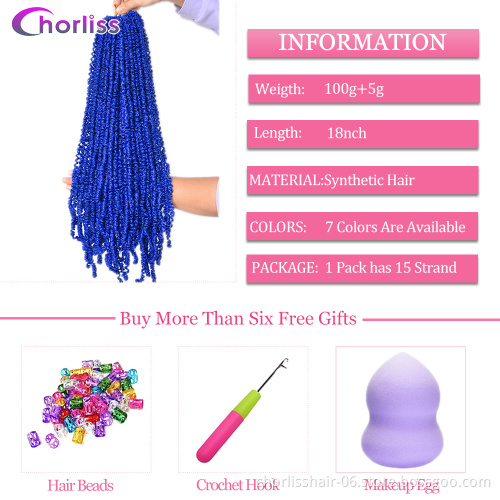 Wholesale Pre-twisted Passion Twist Dreadlocks Natural Synthetic Hair Extensions Afro Water Wave Crochet Braiding Hair For Women